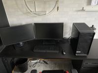 Komplett gaming setup
