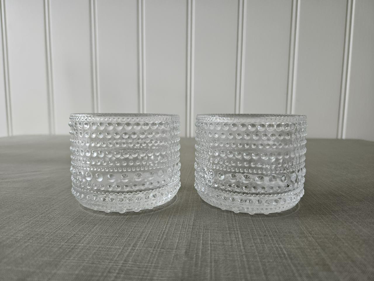 2 st iittala kastehelmi ljush...