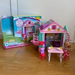 Chelsea Barbiehus Lekset - Hus & Chesea docka