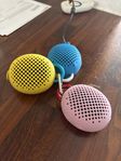 3 st bluetooth högtalare
