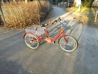 Trehjuling cykel ej el