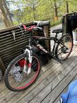 mountainbike 17 tum, 3 växlar
