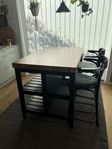 Vadholma köksö IKEA + barpallar