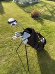 Golfset dam/junior med bärbag