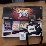 Guitar Hero PS2 Playstation 2 gitarr 