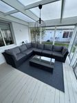 Brafab modulsoffa med bord
