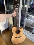 Cort semiakustisk gitarr med fodral