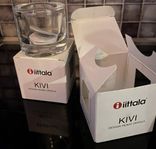 Iittala Kivi Ljuslykta 60mm Klar 2 st - NYA