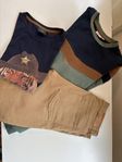The New shorts, sweater och t-shirt