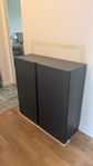 IKEA Ivar skåp svartmålad