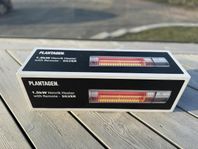 2st Helt Nya Infravärmare 1500W/1,5KW Originalförpackning