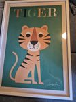 Affisch Tiger Ingela