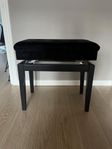 Pianobänk justerbar