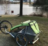 Dubbel cykelvagn Croozer kid 2