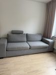 3 sitt sofa från Mio med nackkudde 