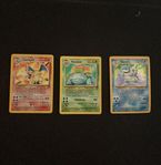 Ikoniska Pokémon kort ”den starka trio”