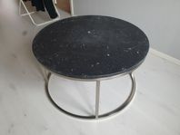Soffbord svart marmor