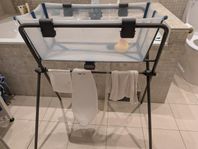 Stokke Flexi Bath badbalja + stöd för nyfödd + stativ.