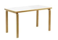 Alvar Aalto Artek bord 81A, 150 x 75, björk / vit