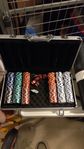 Pokerset, oanvänd med väska