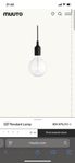 Muuto E27 pendant lamp svart