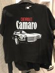 NY SVART T-SHIRT CHEVROLET CAMARO LARGE DIVIDED