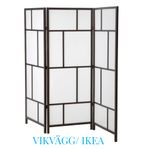 Vikvägg / skärmvägg IKEA risör