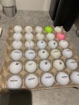 30 stycken golfbollar