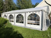 Partytält 5x8 m och 6x6 m