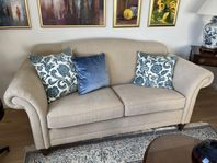 2 sits soffa Brunstad