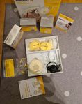 Medela swing maxi flex med helt nya oanvända reservdelar!