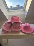 Cowboy-hatt med strass (möhippa)