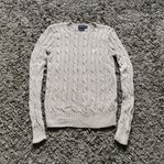 Polo Ralph Lauren Kabelstickad Sweater Tröja Dam S