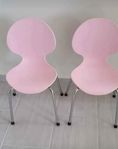 Supersöta rosa designstolar till barn