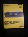 CORSAIR Vengeance RGB DDR5 64GB (2x32GB) 6000MHz
