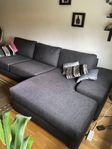soffa med divan