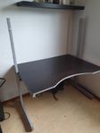Datorskrivbord IKEA Jerker stålram 