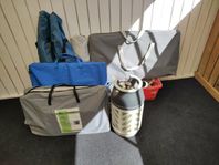 Diverse camping saker 
