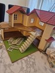 sylvanian families hus och tillbehör