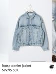 Jeansjacka XS