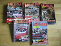 Americar Magazine. 50 stycken Bil-tidningar. 1998-2016.