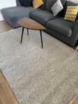 Matta, kort lugg, off-white, 160x240 cm