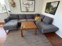 Soffa Madison Lux med schäslong vänster och divan höger