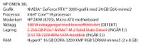 HP Omen 30l - Komponenter till eget bygge