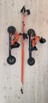 Skike V8 Lift Rullskidor med ställbara stavar
