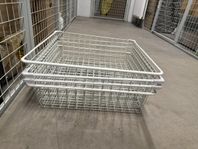 trådback pax ikea med spännen för garderob
