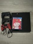 Playstation 4 + 1 kontroll + fifa 20