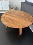 Stort Massivt soffbord 100cm