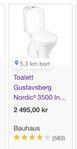 Gustavsberg toalettstol