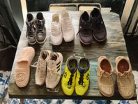 6 par herrsneakers, 1 par tofflor  stl 44 – paketpris